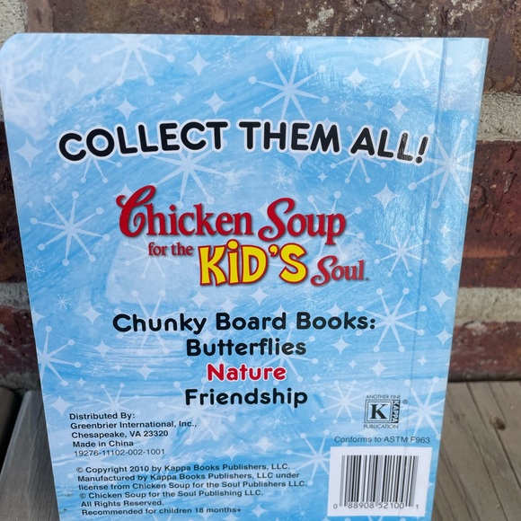 Chicken Soup For The Kid’s Soul Nature Chunky Board Book - Picture 2 of 5